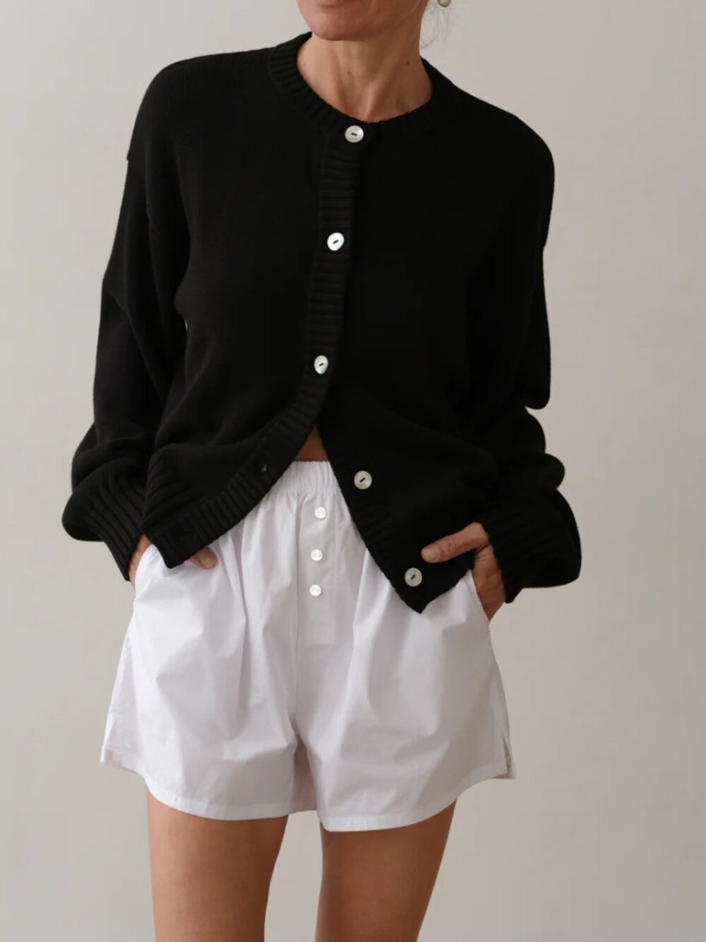 DONNI. The Pop Boxer Short in White